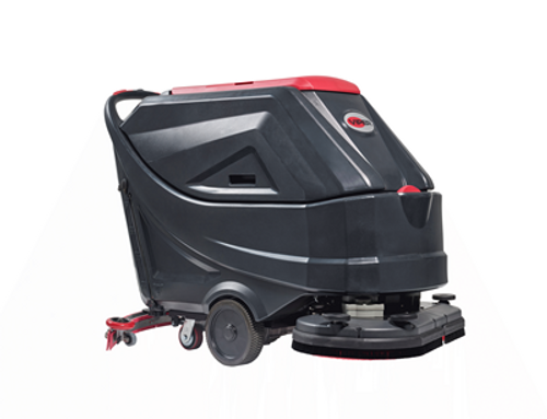 Viper AS7690T-215 30" Disc Walk-Behind Floor Scrubber, Two 215 Ah WET Batteries
